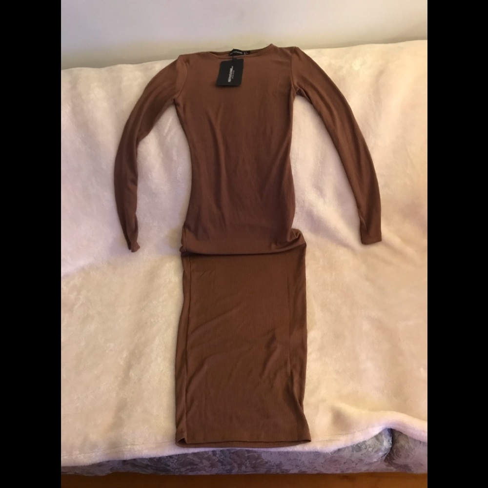 Pretty Little Thing Ribbed Dress Size 4 or Small